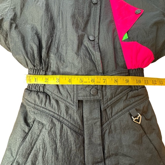 OBERMEYER 80’s 90’s Neon Escapade Snow Suit Size 4 - Picture 8 of 17